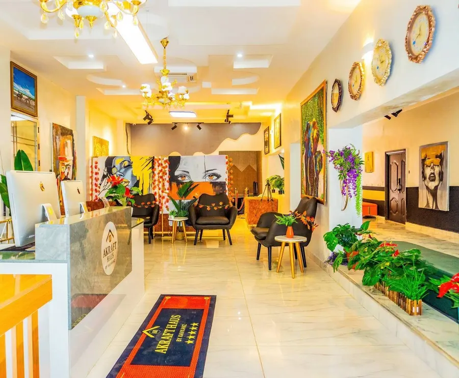 The AKRAFTHAUS lobby